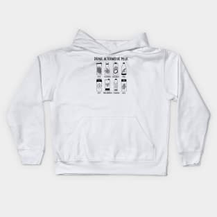 Drink Alternative Milk Kids Hoodie